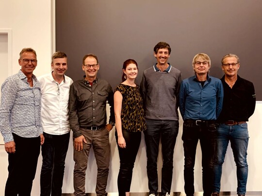 Der neue ekaflor-Aufsichtsrat (von links): Andreas Rombach, Harald Lange, Matthias Pfann, Carina Hfler, Mathias Bair, Stefan Tinneberg und Siegfried Dumbsky