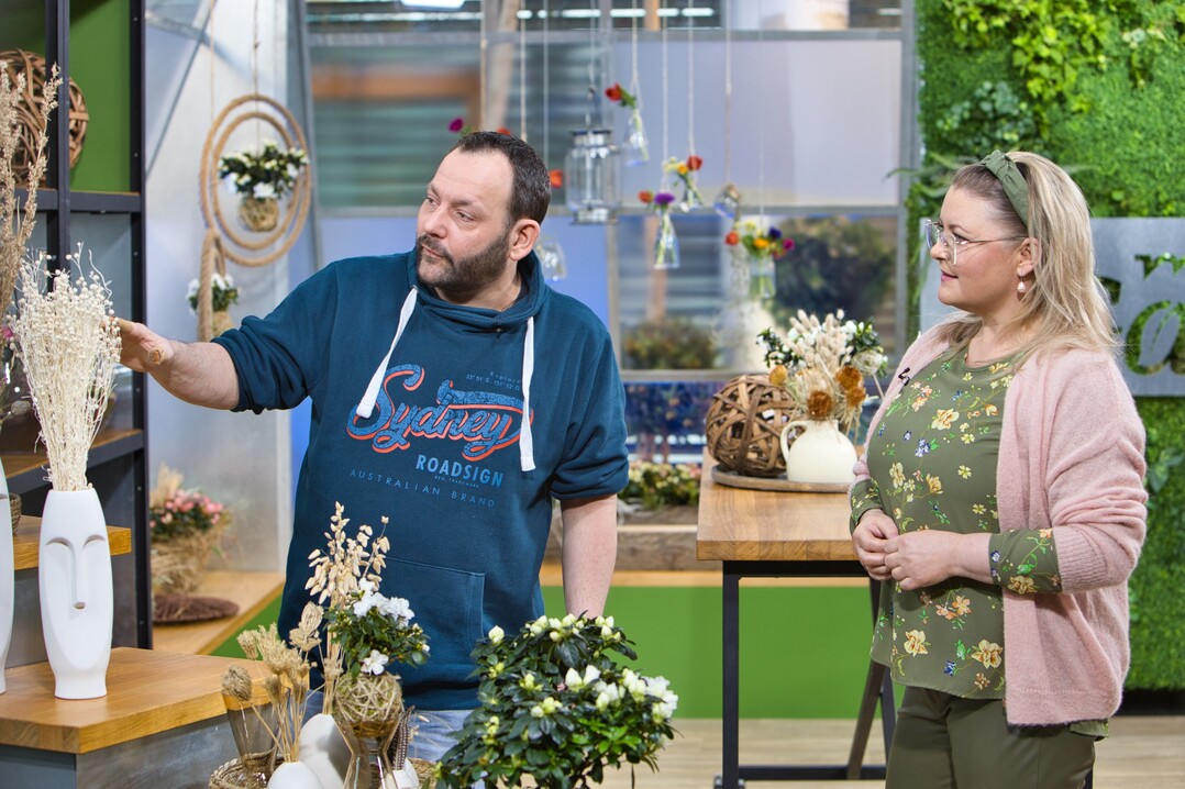  In der MDR Garten Sendung am Wochenende startet der MDR Garten Florist 2021, Thorsten Wsthaus aus Zerbst die neue Auflage des Floristen-Wettbewerbes. 