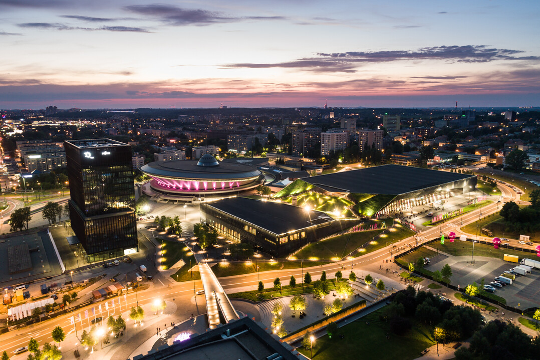 Der Europa Cup wird im Kongress-Centrum in Katowice ausgetragen.