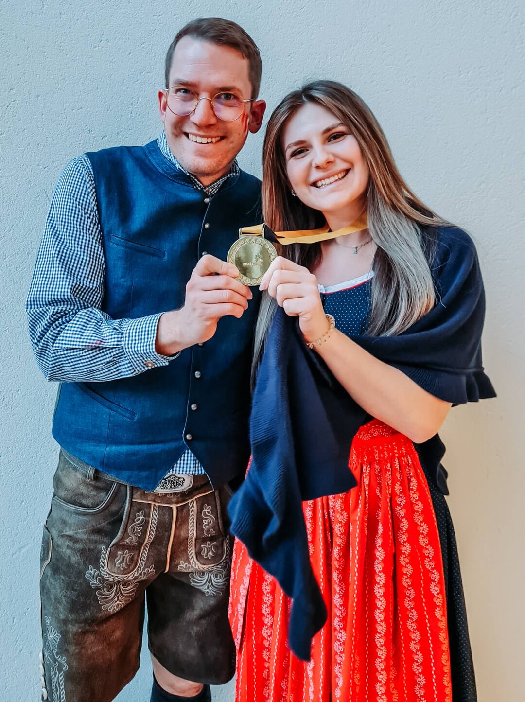 Trainer Johann Obendrauf mit Nicola Hochegger