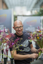 Marcel Schulz ist neuer Deutscher Meister der Floristen.