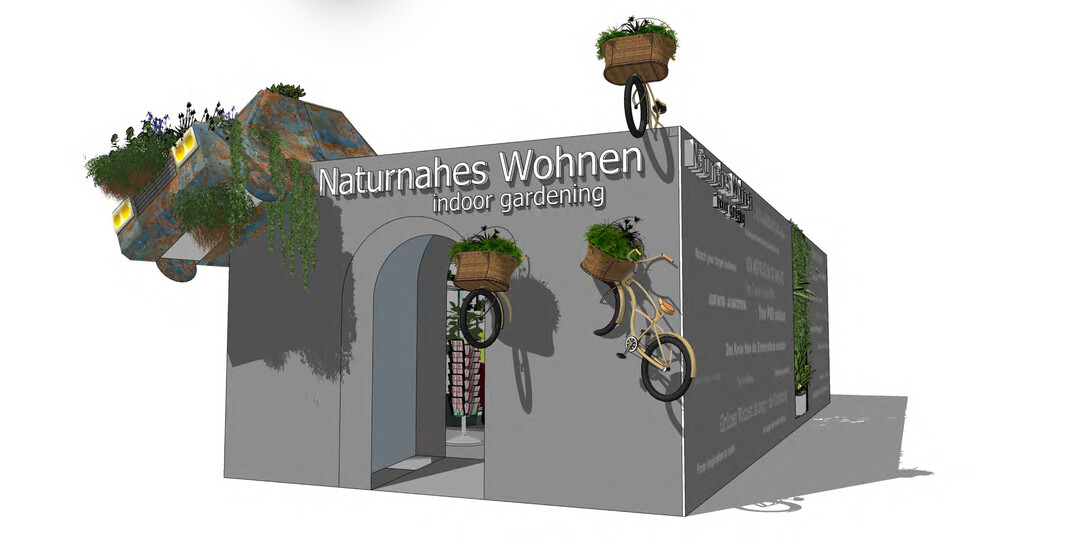 POS Green Solution Islands Naturnahes Wohnen  Indoor Gardening - Der Garten in der Wohnung in Zeiten zunehmender Verstdterung