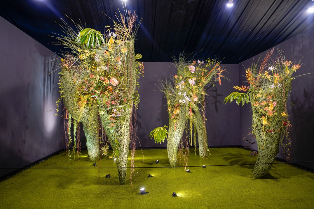 Florales Fenster von Nicu Bocancea beim SGF 2018<br>