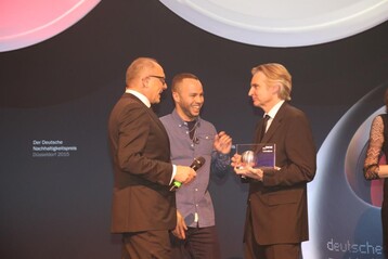 Ass. jur. Stefan Schulze-Hausmann, Marlon Roudette, Jens Kramer (v.l.)