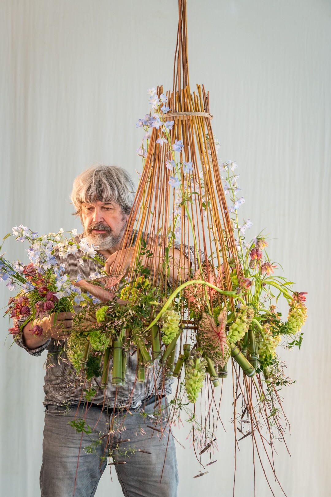 In der ersten Folge von "organisch und verrottbar" lernen Sie einen Blumenleuchter kennen