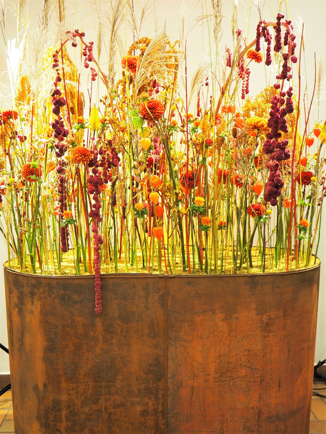 Herbstlich gestaltete Geffllung von Barbara Hauser