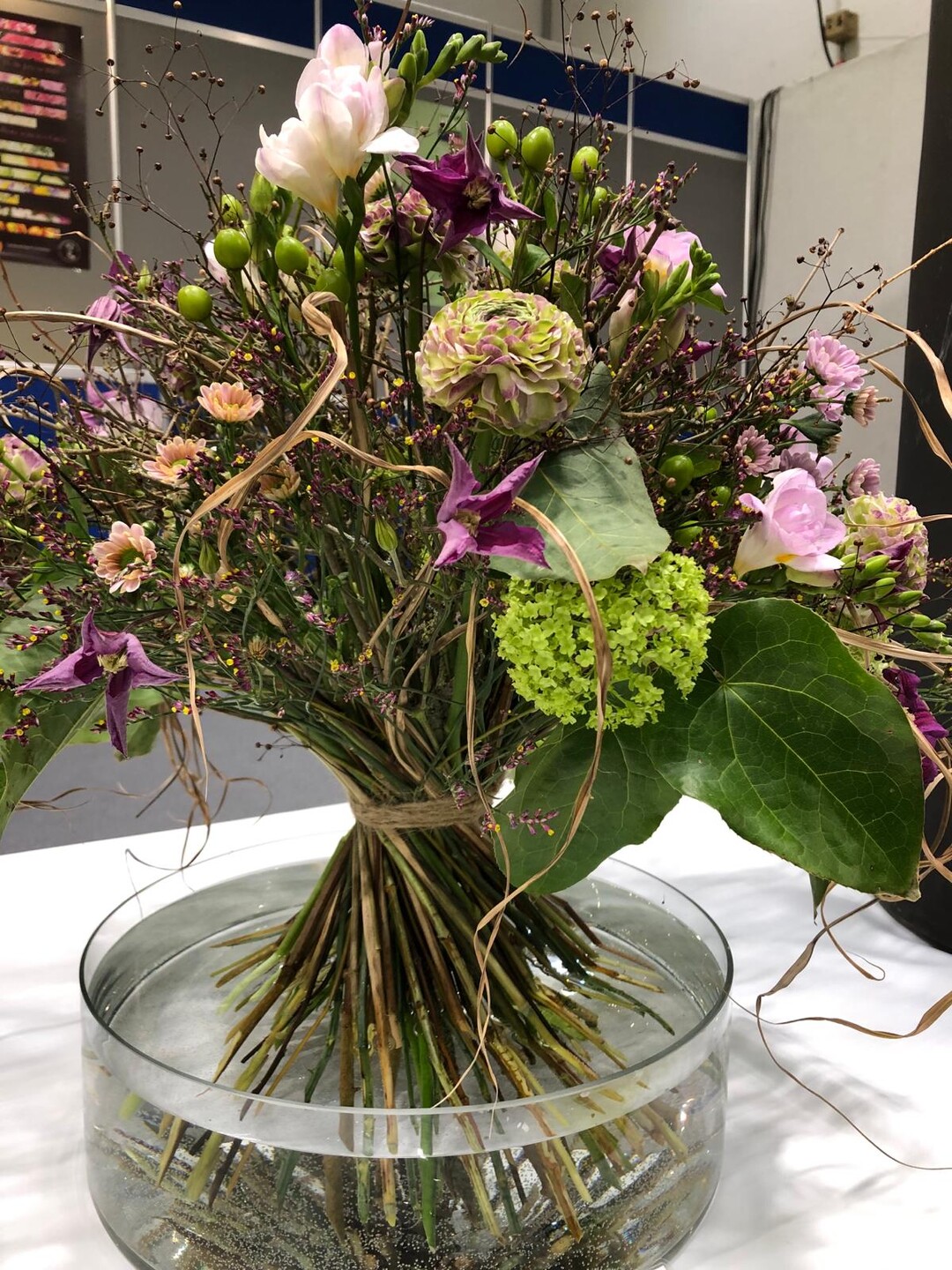 2. Platz Strauwettbewerb / 2nd place bouquet competition : Sina Krger.