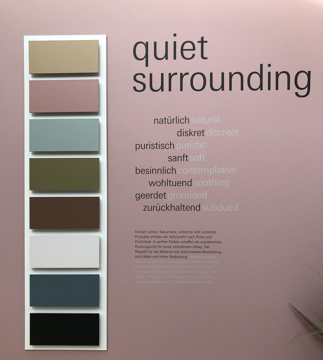 Quiet surrounding