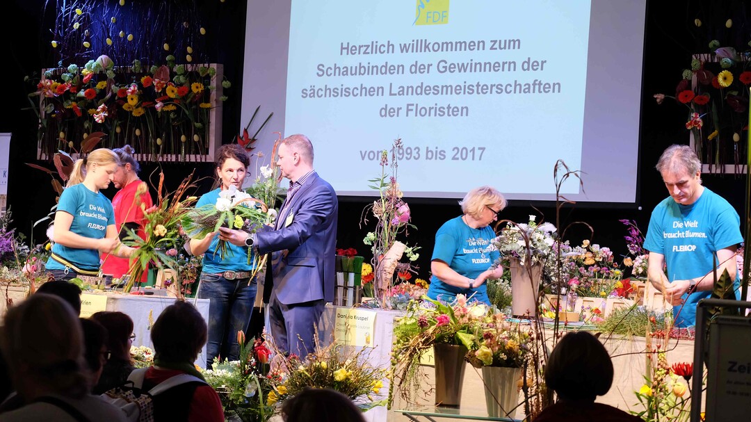 Am Samstag standen die schsischen Landesmeister von 1993 bis 2017 auf der Bhne.