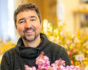 Armin Brcher ist Filialleiter in Herongen