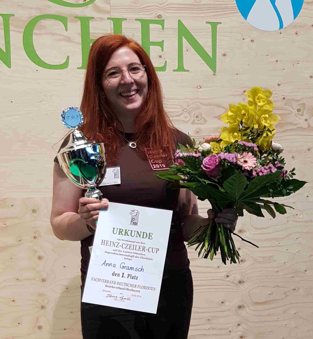 Die Siegerin Anna Gramsch