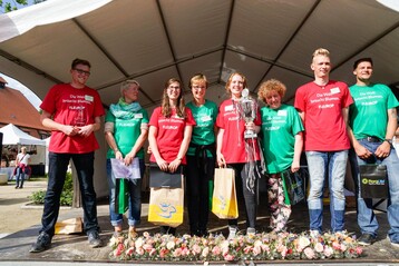Siegerehrung der FDF-Landesmeisterschaft Nord in Eutin.