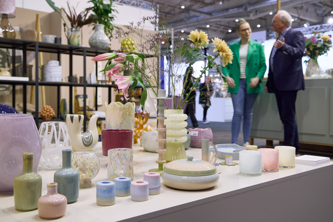Der Produktbereich Stil & Design in den Hallen A3 und A4 informiert über Lifestyletrends.