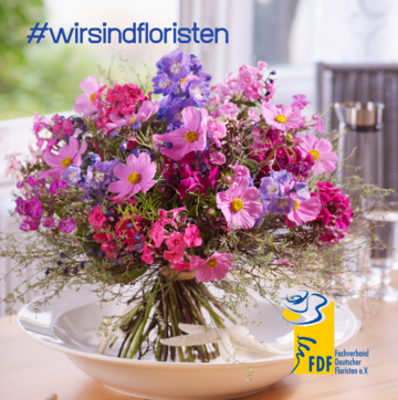 Der Beruf und das Handwerk knnen mit Floristikfotos sichtbar gemacht werden.