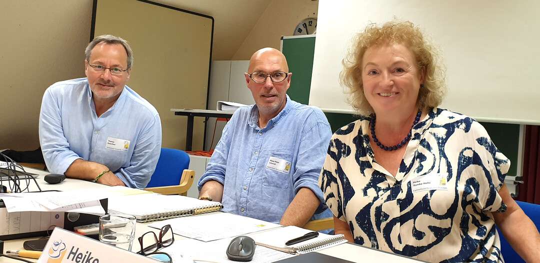 Das Seminar wurde von Heike Damke-Holtz, Thomas Ratschker (links) und Klaus-Peter Schmidt geleitet.