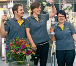 Elisabeth Schoenemann,
Katrin Winkelhorst
und Heiner Adolphs belegten die Plätze 1 bis 3.