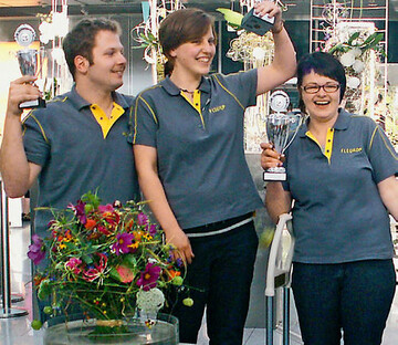 Elisabeth Schoenemann,
Katrin Winkelhorst
und Heiner Adolphs belegten die Pltze 1 bis 3.