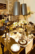 Schwarz- und Weißkombinationen prägten das Bild an vielen Ständen.