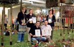 Erfolgreich beim floristischen
Wettbewerb der
Bundesgartenschau 2007:
Das Team Grün der Meisterschule
Hannover-Ahlem