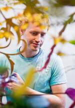 Björn Kroner war eingeladen, seine Weltcup-
Arbeit „Flowers of the Orient“ auf der Kunstmesse
Blooom zu zeigen.