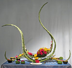 Den „schönsten Tisch“ gestalteten Frieda De
Smet und Tom Verhofstadt.