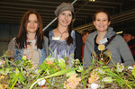 Erfolgreich beim Mainflora-Juniorcup 2013 (v.l.n.r.): Isabel Montag
(2. Platz), Lina Langbein (1. Platz) und Marie Rosa Wallaschkowski.