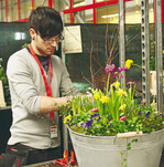 Michel Fink konnte den
Azubi-Wettbewerb in Erfurt
für sich entscheiden.