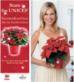 Fernsehmoderatorin und Unicef-Botschafterin Nina Ruge unterstützt die wohltätige Aktion.