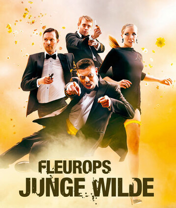 Fleurop stellt die Jungen Wilden vor: Thomas Grhbhl (vorne), Nicolaus
Peters (links), Bjrn Kroner und Ilka Siedenburg.