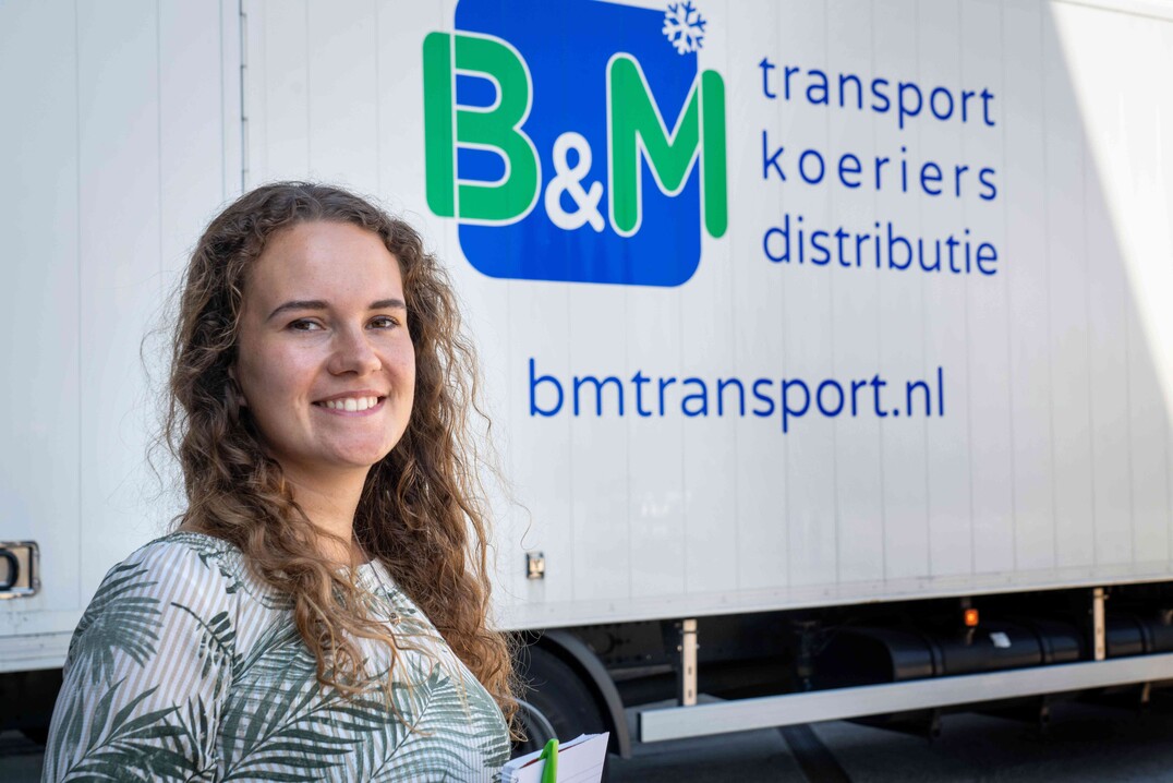   Mariska Maasse ist Mitglied des Projektteams Plantion Transport. 